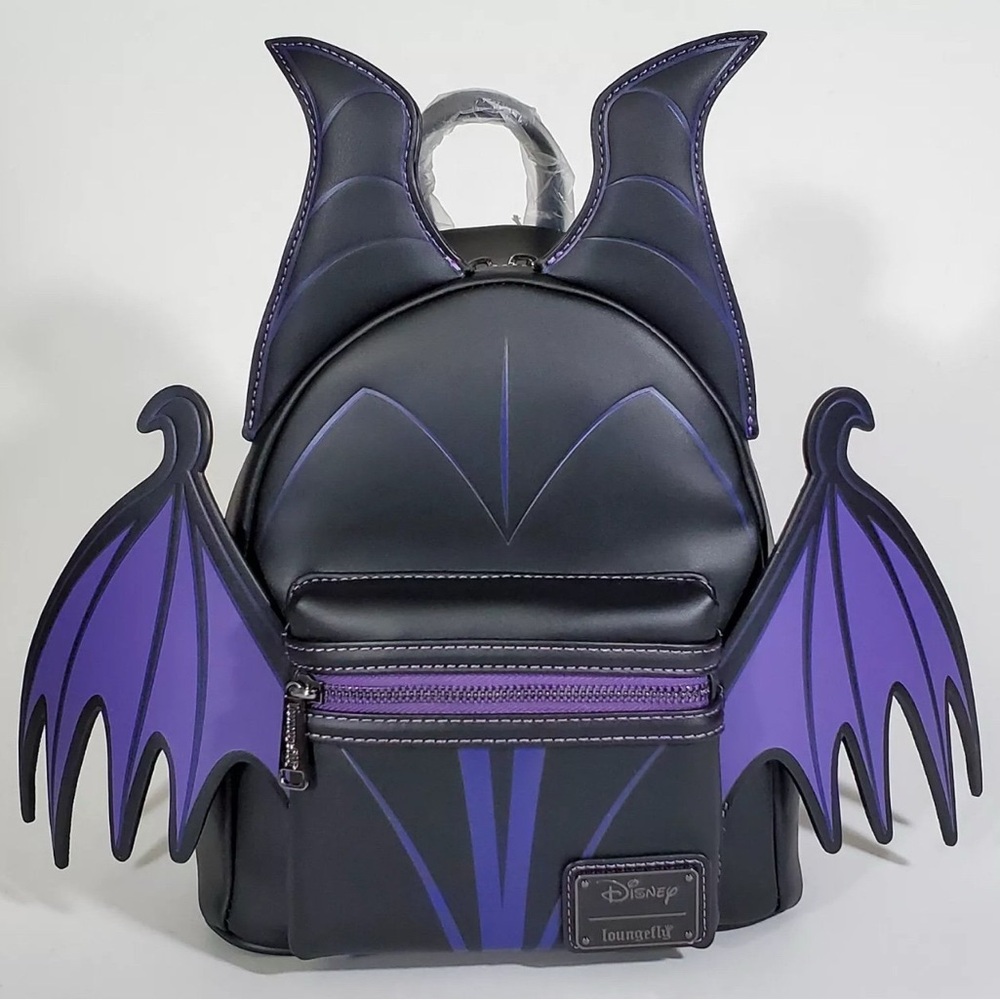 Loungefly Maleficent Figural With Wings Mini Backpack - Exclusive - New!